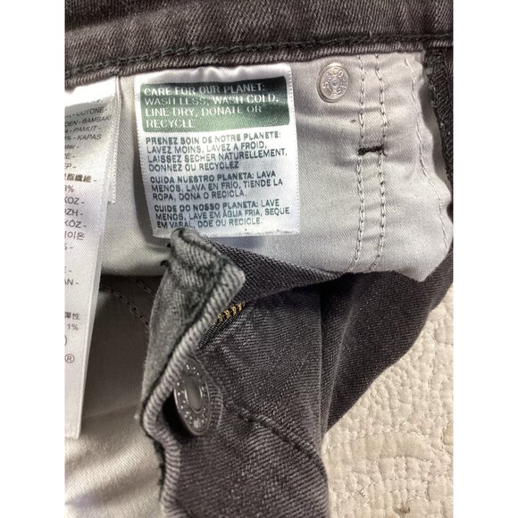 Levis 311 Shaping Skinny Faded Black Jeans*Womens Size 30*Stretch Denim*Mid-Rise - Picture 5 of 9